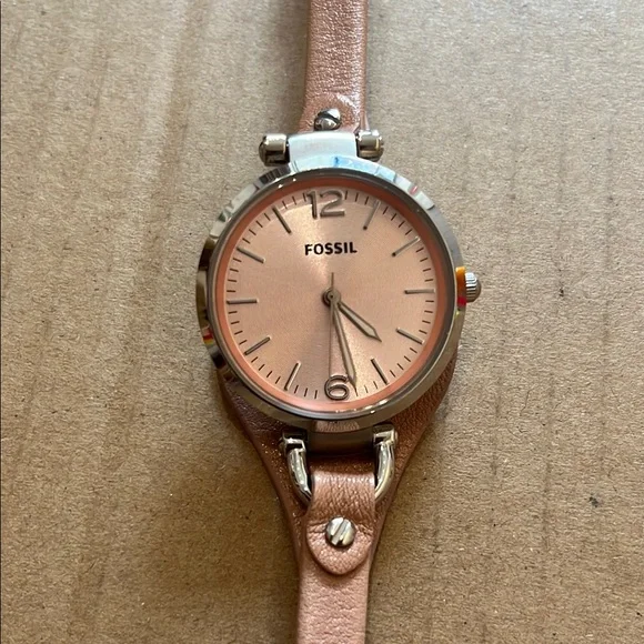Fossil | Accessories | Fossil Rose Gold Watch With Light  display picture 1